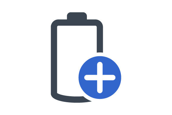 Add Battery Icon: Graphics and Icons for Local Branding