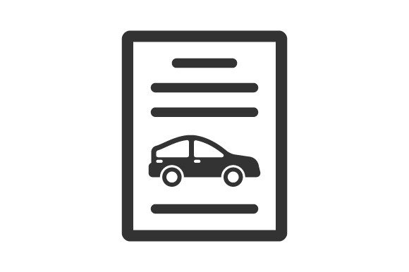 Auto Insurance Policy Icon Review