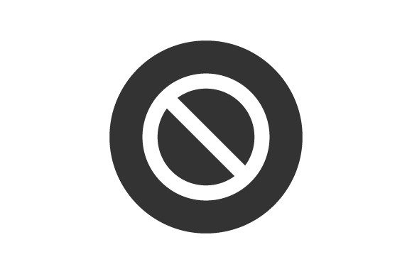 Block, Stop Icon: Graphics and Icons for Local Business