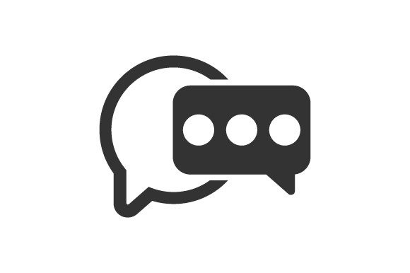 Bubble Chat Icon Graphics and Icons