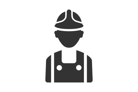 Constructor, Worker Icon Graphics and Icons