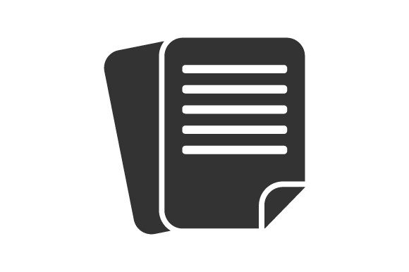 Document, Paper Icon Review