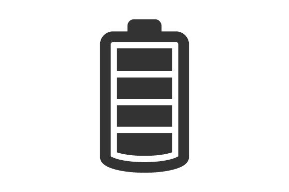 Full Battery Icon for Graphics and Icons