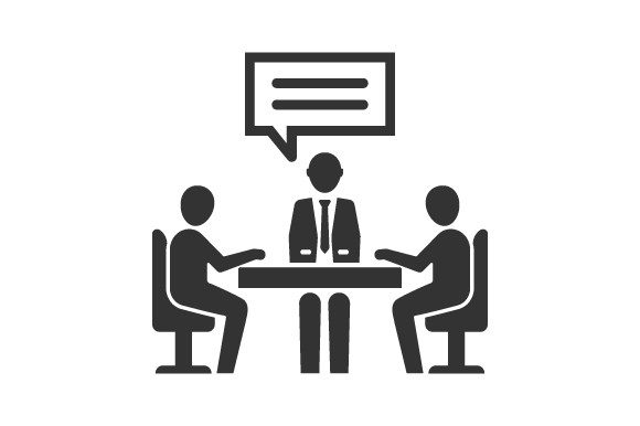 Job Interview Icon: Graphics and Icons for Branding