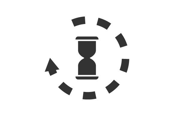Loading, Hourglass Icon Graphics