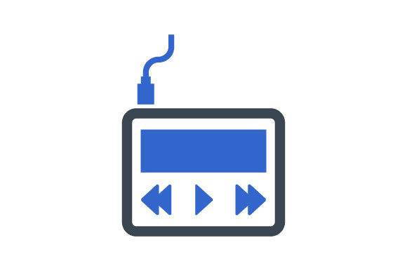 Music Player Icon: Graphics and Icons for Local Business