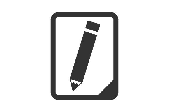 Note Writing Icon Graphics & Icons