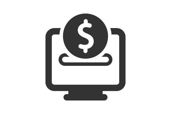 Online Money Donation Icon: Graphics and Icons for Real Publishing