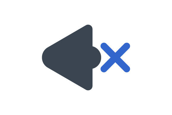 Sound off Icon: Graphics and Icons for Branding